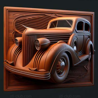 3D model Packard Station Sedan (STL)